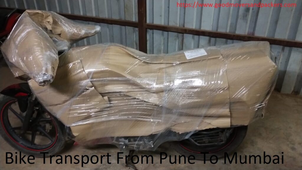 Bike Transport From Pune To Mumbai